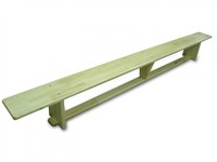 Скамейка гимнастическая (деревянные ножки) (3,5 м)  - fgospostavki.ru - Дмитров