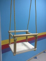 Качели подвесные (деревянные) - fgospostavki.ru - Дмитров