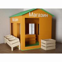 Игровой домик «Рынок» - fgospostavki.ru - Дмитров
