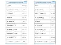 Комплект карточек (10) "Обучающий калейдоскоп. Умножение на 7, 8 и 9" - fgospostavki.ru - Дмитров