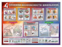 Стенд-уголок "Правила безопасности школьника" - fgospostavki.ru - Дмитров