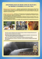 Комплект плакатов "Добровольная пожарная дружина" - fgospostavki.ru - Дмитров