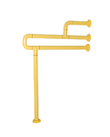 Поручень напольно-настенный с антибактериальным покрытием (желтый) - fgospostavki.ru - Дмитров