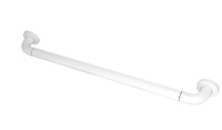Поручень прямой с антибактериальным покрытием (белый) - fgospostavki.ru - Дмитров