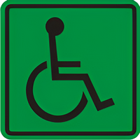 Тактильный знак (доступность для инвалидов всех категорий) 100х100 - fgospostavki.ru - Дмитров
