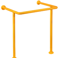 Поручень с антибактериальным покрытием (желтый) - fgospostavki.ru - Дмитров