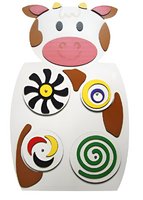 Бизиборд «Белая коровушка» - fgospostavki.ru - Дмитров