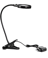 Лупа настольная на прищепке с подсветкой (5х) - fgospostavki.ru - Дмитров