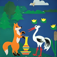 Пособие для слабовидящих детей - Театр-сказка "Лиса и журавль" - fgospostavki.ru - Дмитров