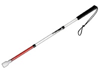 Трость складная графит детская на крючке 85 сантиметров (5 светоотражающих звеньев) - fgospostavki.ru - Дмитров
