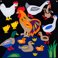 Пособие для слабовидящих детей «Домашние птицы» - fgospostavki.ru - Дмитров