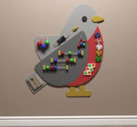 Бизиборд «Перелетный снегирь» - fgospostavki.ru - Дмитров