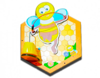 Бизиборд «Пчелиные соты №1» - fgospostavki.ru - Дмитров