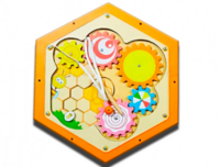 Бизиборд «Пчелиные соты №5» - fgospostavki.ru - Дмитров