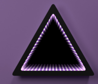 Светозвуковая панель «Бесконечность треугольник» - fgospostavki.ru - Дмитров