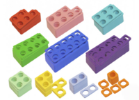 Нумирошка. Набор цветных пластиковых форм 100 шт. по методике Нумикон - fgospostavki.ru - Дмитров