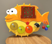 Бизиборд «Рыба-еж» - fgospostavki.ru - Дмитров