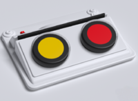 Игровой коммуникатор 2-х кнопочный со вставкой - fgospostavki.ru - Дмитров