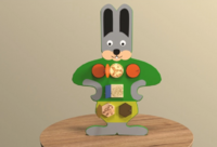 Бизиборд «Серый заинька» - fgospostavki.ru - Дмитров