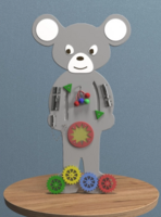 Бизиборд «Серая мышка» - fgospostavki.ru - Дмитров