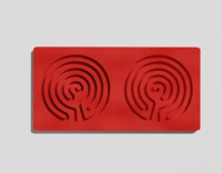 Межполушарная доска №10 красная - fgospostavki.ru - Дмитров