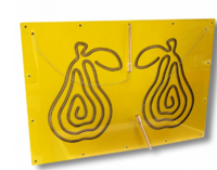 Межполушарная доска №21 желтая - fgospostavki.ru - Дмитров