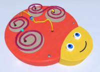 Настенный игровой элемент в виде головы гусеницы - fgospostavki.ru - Дмитров