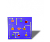 Развивающая панель для изучения движения фигур - fgospostavki.ru - Дмитров