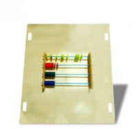 Тактильно-развивающая панель «Цветные счеты» - fgospostavki.ru - Дмитров