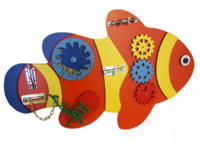 Бизиборд «Оранжевая рыбка» - fgospostavki.ru - Дмитров