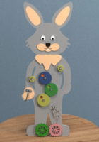 Бизиборд «Пасхальный кролик» - fgospostavki.ru - Дмитров