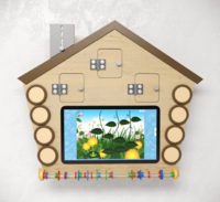 Интерактивный бизиборд с программным логопедическим комплексом и элементами «Избушка» - fgospostavki.ru - Дмитров