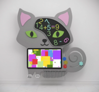 Интерактивный бизиборд с программным логопедическим комплексом и элементами «Кошечка» - fgospostavki.ru - Дмитров