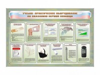 Стенды "Учебно-практическое оборудование по оказанию первой помощи" - fgospostavki.ru - Дмитров