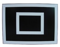 Щит баскетбольный навесной на шведскую стенку (ламинированная фанера), размер 700х700 миллиметров - fgospostavki.ru - Дмитров