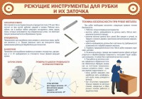 Стенд "Режущие инструменты для рубки и их заточки" - fgospostavki.ru - Дмитров