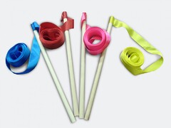 Лента атласная на деревянной палочке (20 метров) - fgospostavki.ru - Дмитров