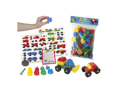 Конструктор «Транспортные средства» 64 детали - fgospostavki.ru - Дмитров