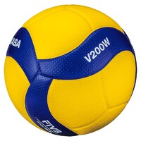Мяч волейбольный Mikasa V200W (размер 5, синтетическая кожа, профессиональный) - fgospostavki.ru - Дмитров