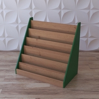 Стеллаж-витрина для книг "Познавательная горка" - fgospostavki.ru - Дмитров