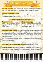 Стенд "Музыкальные жанры" - fgospostavki.ru - Дмитров