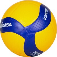 Мяч волейбольный Mikasa V300W (размер 5, синтетическая кожа, профессиональный) - fgospostavki.ru - Дмитров