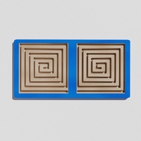 Такт-панель «Синий лабиринт № 3» - fgospostavki.ru - Дмитров