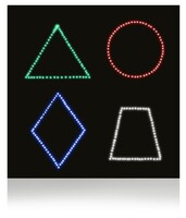 Панель "Цветные фигуры 4” (вариант 2) - fgospostavki.ru - Дмитров