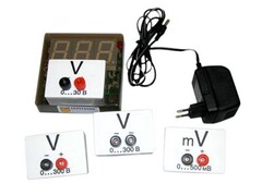 Вольтметр демонстрационный цифровой (с гальванометром) ВДЦ-1С - fgospostavki.ru - Дмитров