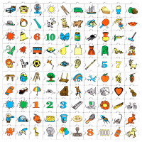 Обучающий конструктор «Мои первые слова» 100 картинок - fgospostavki.ru - Дмитров