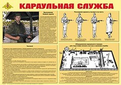 Плакат "Караульная служба" - fgospostavki.ru - Дмитров