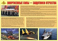 Плакат "Вооруженные Силы – защитники Отечества" - fgospostavki.ru - Дмитров