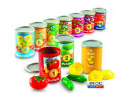 Набор для счета от 1 до 10 "Консервы" - fgospostavki.ru - Дмитров