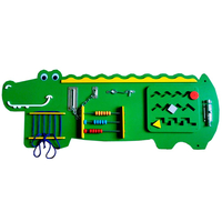 Бизиборд «Зелёный крокодильчик» - fgospostavki.ru - Дмитров